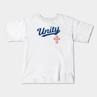 Unity Baseball Jersey (on LIGHT) Kids T-Shirt